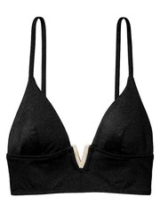 Victoria's Secret Black Plunge Triangle Bikini Top - Image 3 of 3