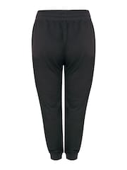 Yours Curve Black Basic Cuffed Jogger - Image 4 of 4
