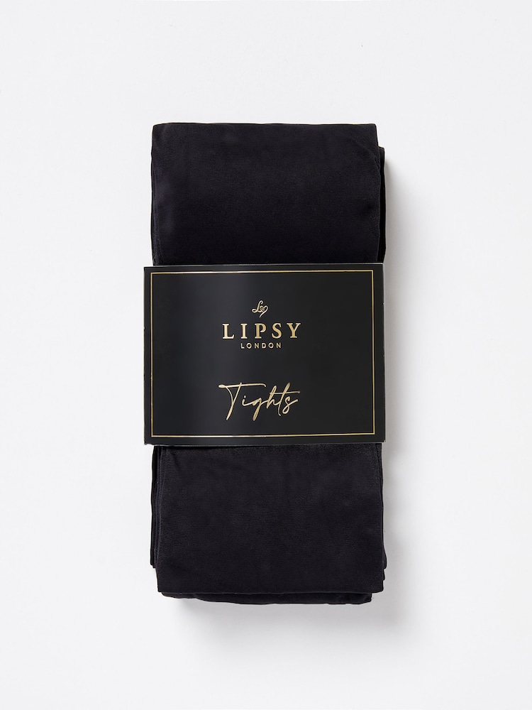 Lipsy Black 3 Pack Super Soft 60 Denier Tights - Image 3 of 3 Lipsy Black 3 Pack Super Soft 60 Denier Tights - Image 3 of 3