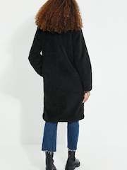 Threadbare Black Borg Overcoat - Image 3 of 5