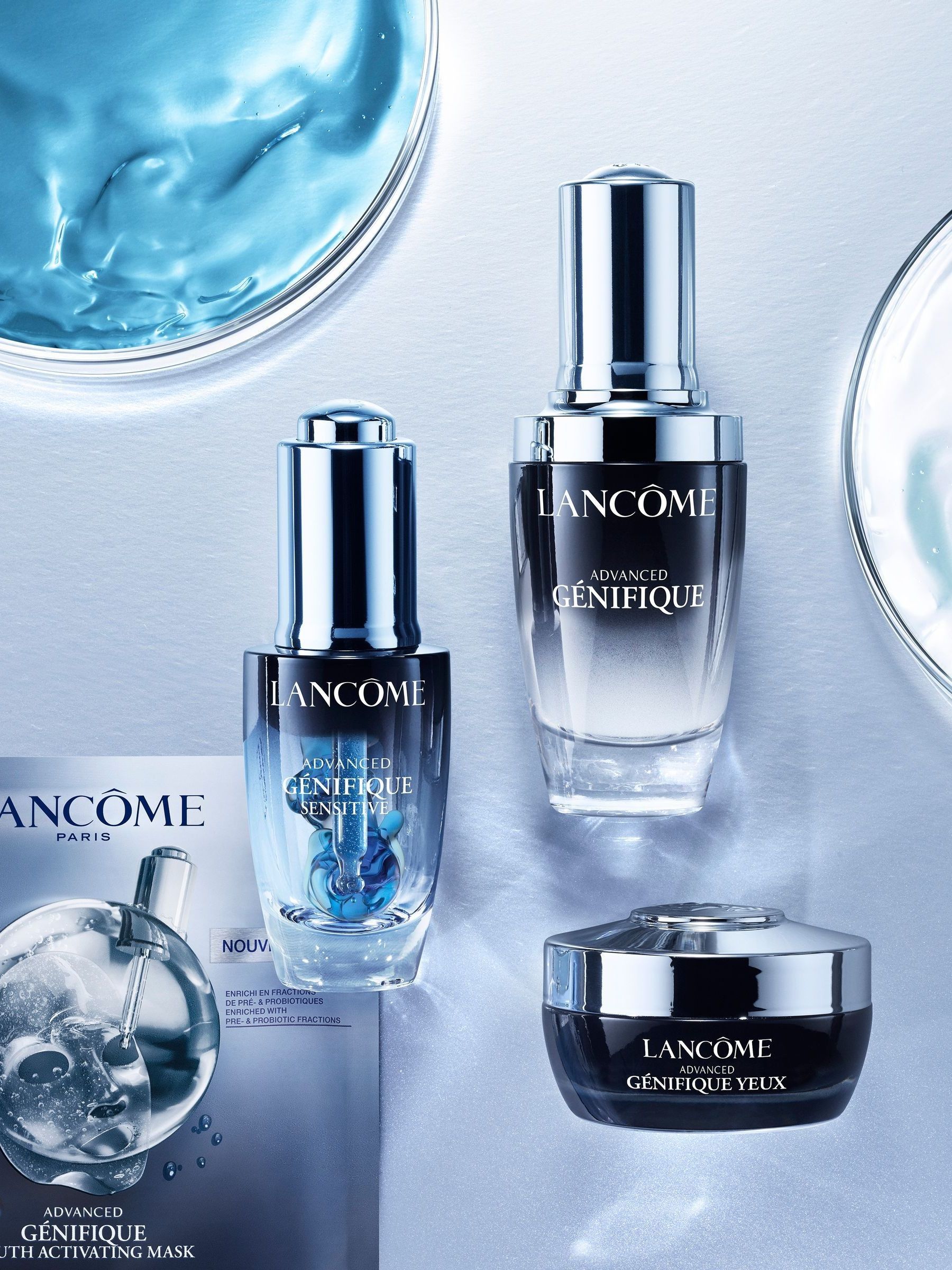 LANCOMEADVANCED GÉNIFIQUE SENSITIVE 20ml Lancome Genifique Ultimate Serum 50ml Gift Set