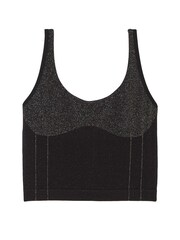 Victoria's Secret Black Seamless Tank Top - Image 1 of 1