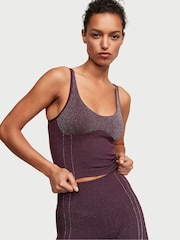Victoria's Secret Winter Wine Purple Seamless Tank Top - Image 1 of 1