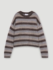 Hush Natural Cosette Brushed Wool Jumper - Image 5 of 5