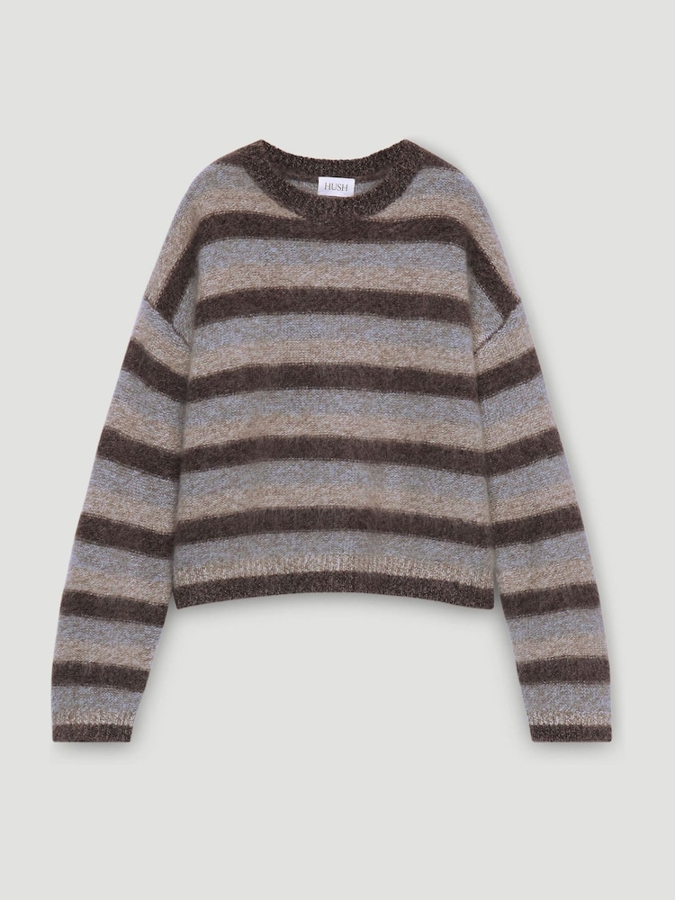 Hush Natural Cosette Brushed Wool Jumper - Image 5 of 5