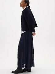 Hush Blue Millie Tulle Maxi Skirt - Image 5 of 6