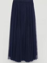 Hush Blue Millie Tulle Maxi Skirt - Image 6 of 6