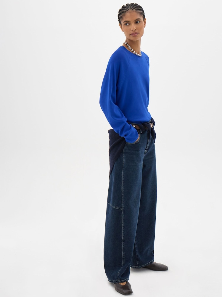 Hush Blue Matilda Raglan Top - Image 2 of 6