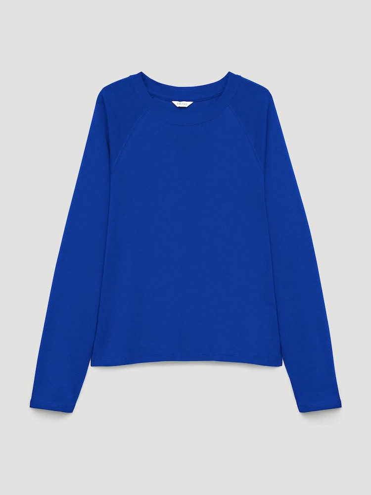 Hush Blue Matilda Raglan Top - Image 6 of 6