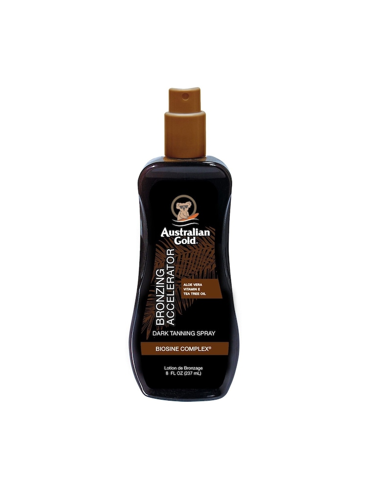 Australian Gold Bronzing Accelerator Dark Tanning Spray 237ml - Image 1 of 2