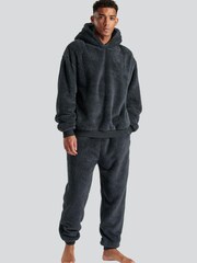 Loungeable Grey Jogger Pants - Mens - Image 3 of 4