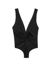 Victoria's Secret Black V Neck Plunge Open Back Swimsuit - Image 3 of 3