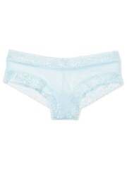 Victoria's Secret Purity Blue Lace Cheeky Knickers - Image 3 of 3