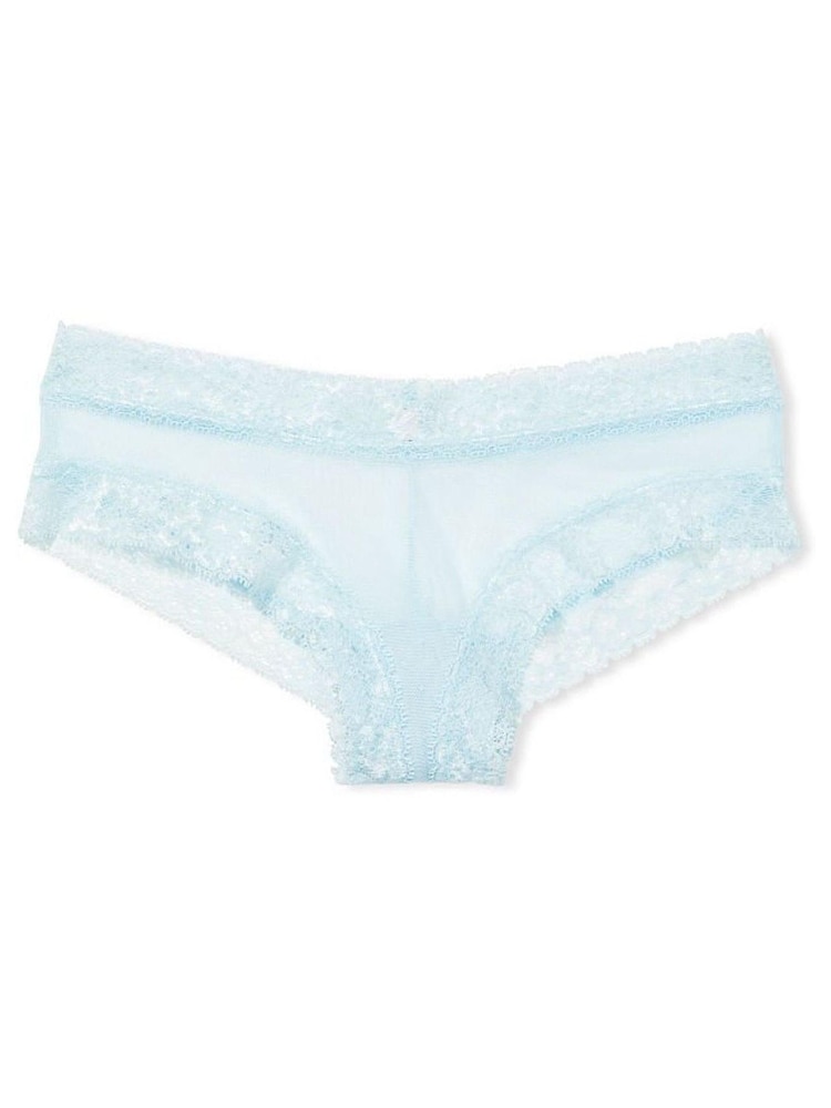 Victoria's Secret Purity Blue Lace Cheeky Knickers - Image 3 of 3