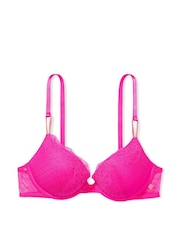Victoria's Secret Pink Fever Lace Push Up T-Shirt Bra - Image 4 of 4