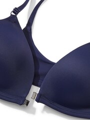 Victoria's Secret PINK Blue Midnight Navy Non Wired Lightly Lined Front Close Bra - Image 2 of 2