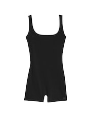 Victoria's Secret PINK Pure Black Cotton Playsuit - Image 3 of 3