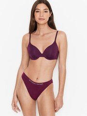 Victoria's Secret Kir Red Smooth Bikini Knickers - Image 1 of 3