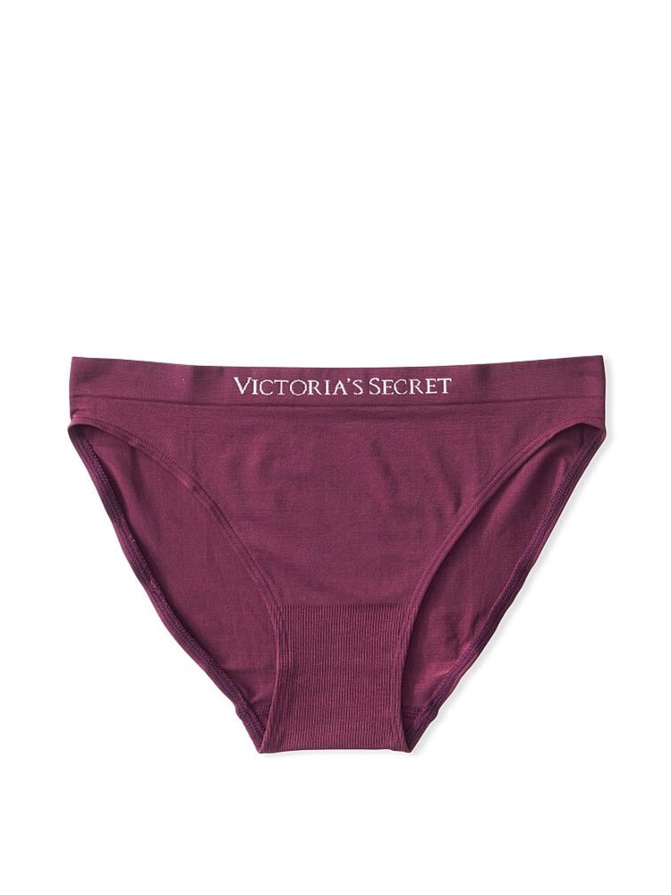Victoria's Secret Kir Red Smooth Bikini Knickers - Image 3 of 3