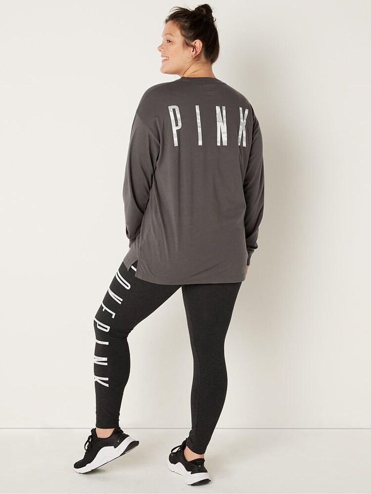 Victoria's Secret PINK Cotton High Waist Full Length Legging - Image 2 of 4