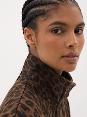 Hush Animal Hendrix Half Placket Cotton Sweatshirt - Image 4 of 6