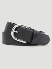 Hush Black Philippa Leather Belt - Image 1 of 3