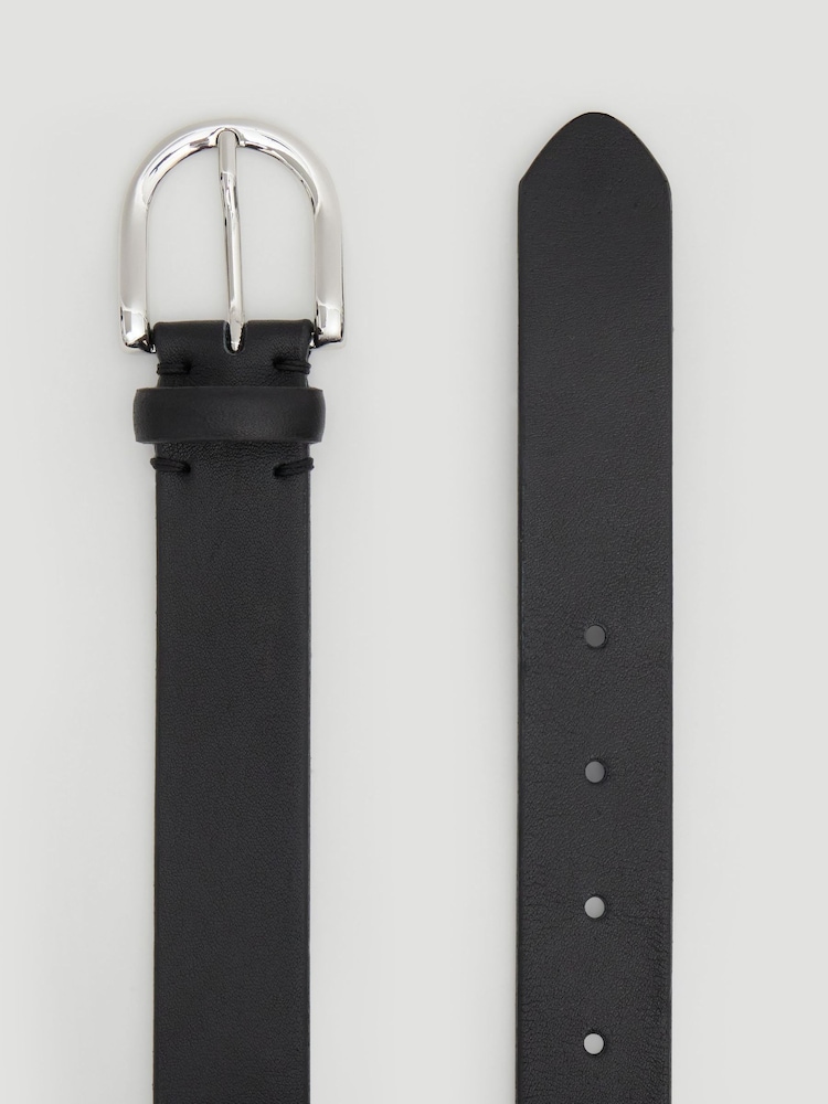 Hush Black Philippa Leather Belt - Image 3 of 3
