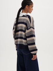 Hush Blue Skye Knitted Cardigan - Image 3 of 6