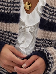 Hush Blue Skye Knitted Cardigan - Image 5 of 6