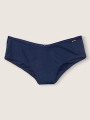 Victoria's Secret PINK Ensign Navy Blue Cotton Cheeky Knickers - Image 1 of 1