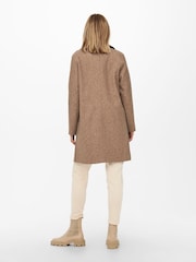 Only Brown Smart Tailored Coat - Image 2 of 5