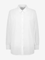 Only White Relaxed Workwear Longline Cotton Shirt - Image 4 of 4