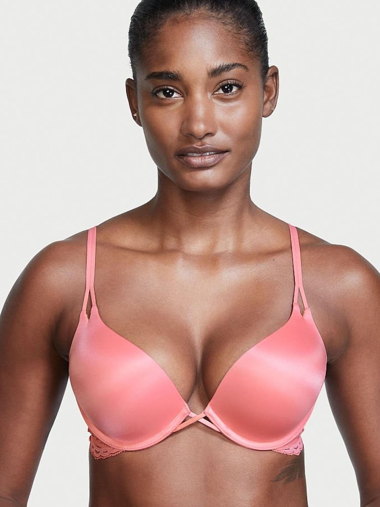 Victoria's Secret Cocktail Pink Add 2 Cups Smooth Push Up Bra - Image 1 of 4 Victoria's Secret Cocktail Pink Add 2 Cups Smooth Push Up Bra - Image 1 of 4