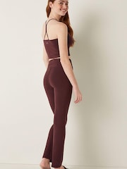 Victoria's Secret PINK Cotton High Waist Ankle V Crossover Flare - Image 2 of 4