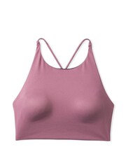 Victoria's Secret Mauvelous Purple Lighty Lined Non Wired Longline Halterneck Sports Bra - Image 4 of 4