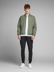 Schwarz - Jack & Jones Cargohose - Bild 1 von 5