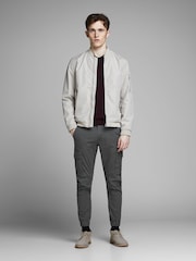 Grau - Jack & Jones Cargohose - Bild 1 von 4