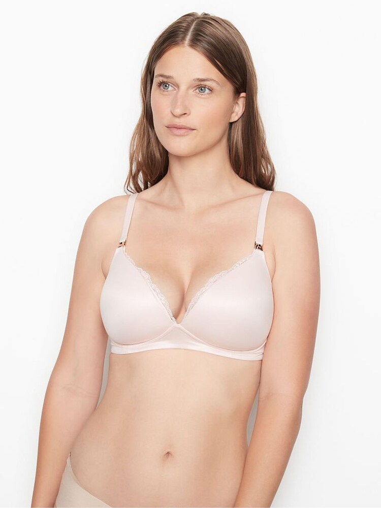 Victoria's Secret Champagne XDYE Nude Smooth Lightly Lined Non Wired Nursing Bra - Image 1 of 1