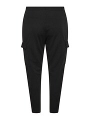 Yours Curve Black Tailored Scuba Pocket Trouser - Image 5 of 5
