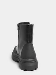 Yours Curve Black Extra Wide Fit High Shaft Chelsea Boot - Image 4 of 5