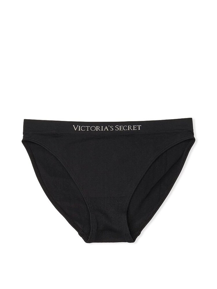 Victoria's Secret Black Smooth Bikini Knickers - Image 3 of 3