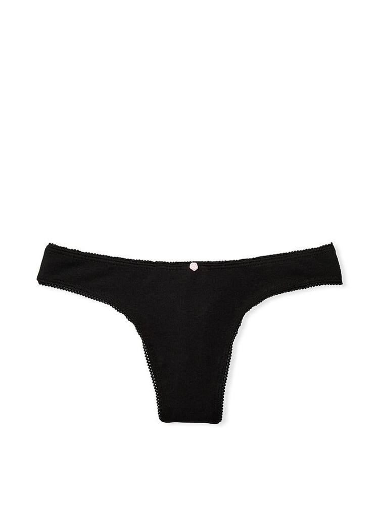 Victoria's Secret Black Thong Knickers - Image 4 of 4 Victoria's Secret Black Thong Knickers - Image 4 of 4