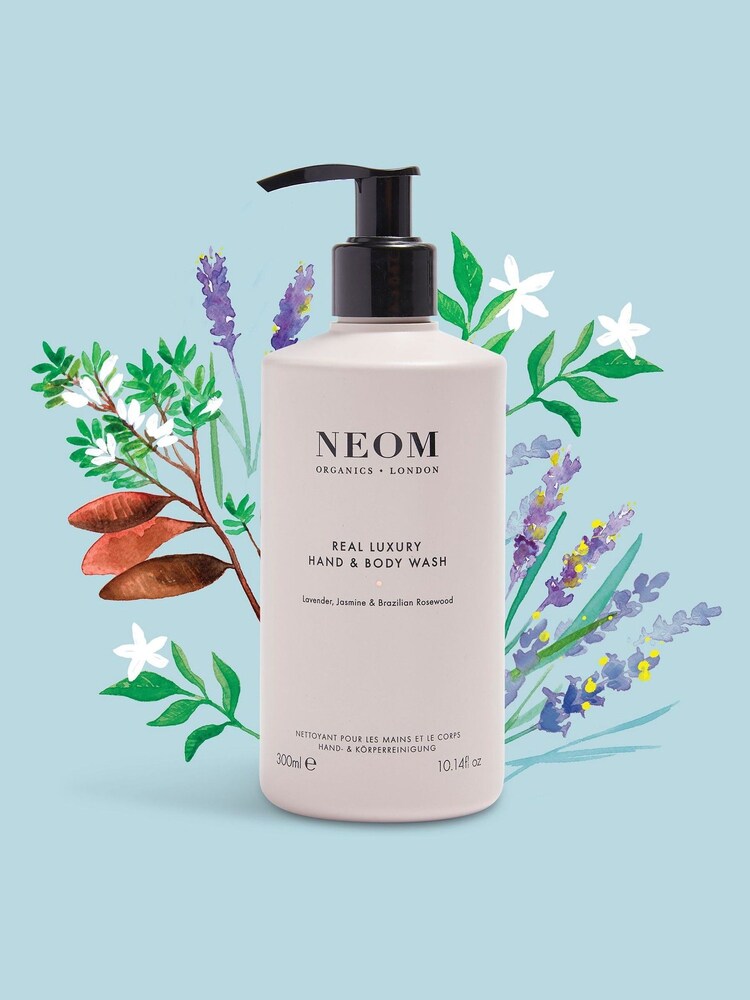 NEOM Real Luxury Hand & Body Wash 300ml - Image 2 of 5