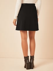 Friends Like These Black Aline Jersey Mini Skirt - Image 2 of 4