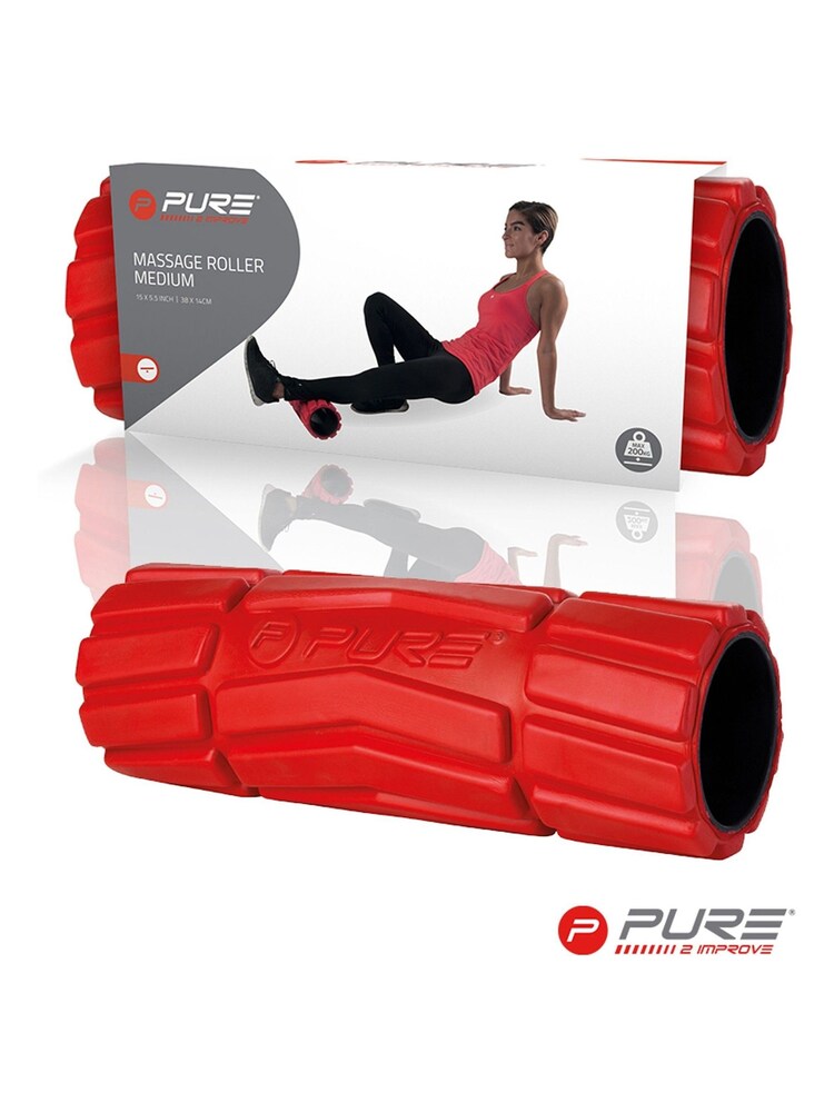 Pure 2 Improve Red Medium Massage Roller - Image 3 of 3