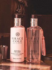 Grace Cole Wild Fig & Pink Cedar Hand & Body Lotion 300ml - Image 3 of 5
