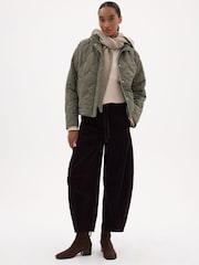 Hush Green Viv Lined Quilted Jacket - Image 2 of 5