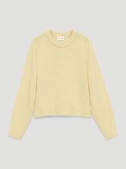 Hush Yellow Nina Merino Wool Jumper - Image 6 of 6