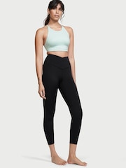 Victoria's Secret Misty Jade Green Lighty Lined Non Wired Longline Halterneck Sports Bra - Image 1 of 2