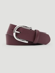 Hush Red Philippa Leather Belt - Image 1 of 4